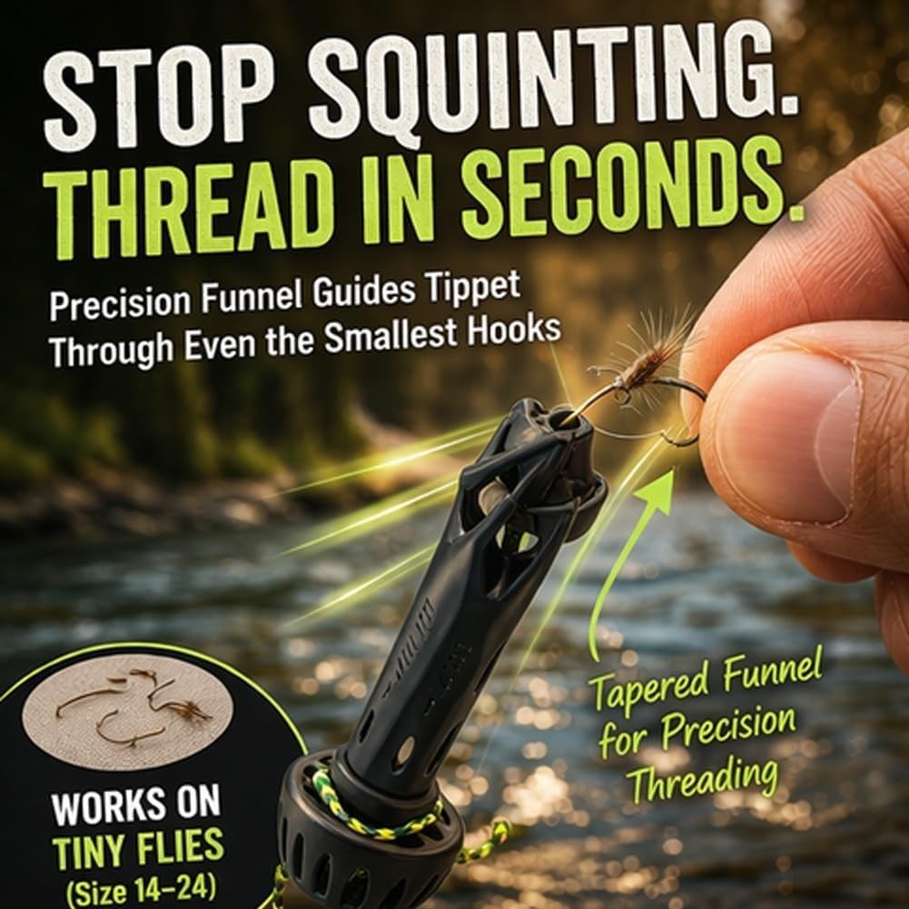 Enhebrador Magnético Portátil  - Fishing Line Dispenser reseña y precio