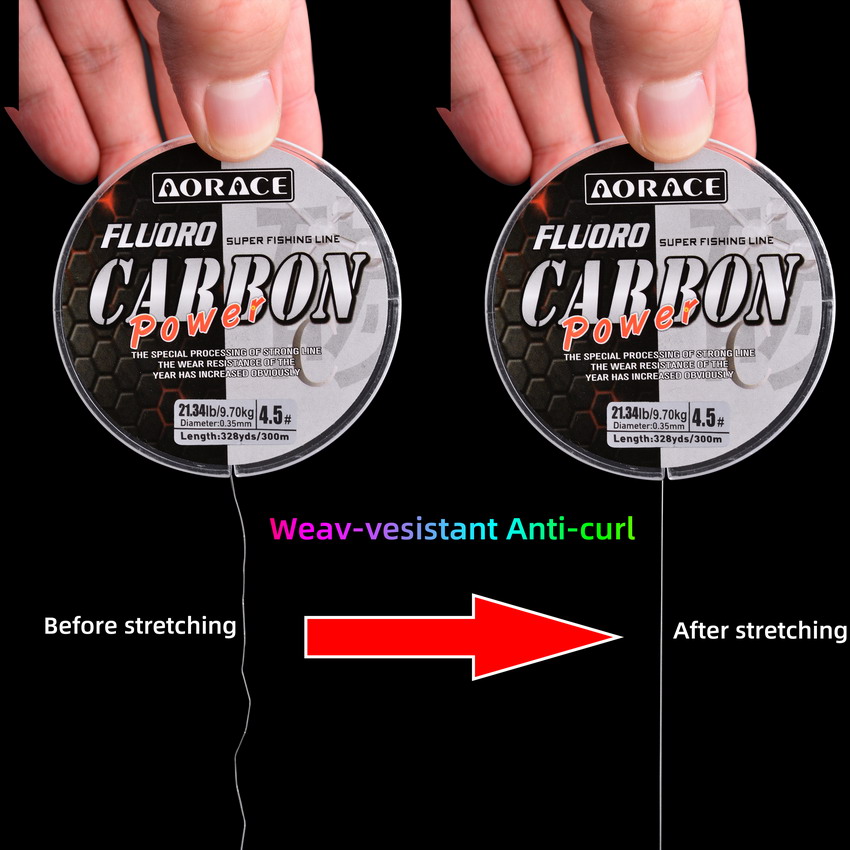Línea de pesca de fluorocarbon - Ice Fishing Line reseña y precio